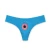 Oem Wholesale Cute Blue Print Low Waist Lingeries Briefs Soft Ladies Panty Seamless Thongs for Women Sexy Underwear