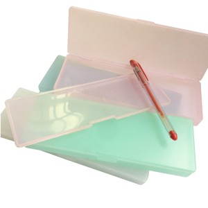 Office School Large-capacity Creative Pencil Bag Pouch Cute Colorful Transparent Pencil Case