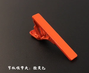 Orange Blank tie clip/tie bar/tie pin