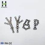 Orthopedics H L type Cranioplasty Cranial Titanium Plate