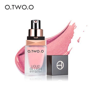 O.TWO.O Brand Makeup Blush 5 Color Long Lasting Waterproof Liquid Blush