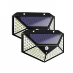 Outdoor Induction waterproof lights solar powered 100 led solar power lights