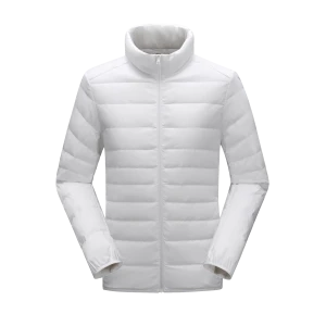 Outdoor Sports Trendy Ultralight Windbreaker Parka Down jacket for Mens clothing