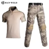 Outdoor Suits Airsoft Paintball Clothing Tactical Shirt Military Clothes Knee Pads Uniform Suits Camouflage Hunting Shirt Pants