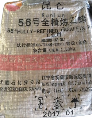 paraffin wax 56-58-60 kunlun brand fully refined for candle making, parafina, vela, paraffine