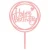 Import Party Accessories Toy Decorating Tools Party Supply Acrylic Cake Topper Happy Birthday from China