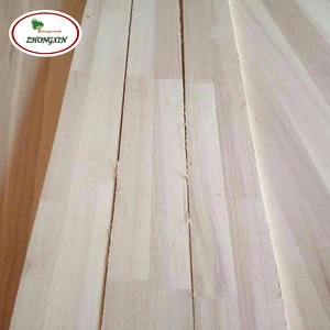 Paulownia Rough Timber Finger Joint Blanks Paulownia Wood Chips For Furniture