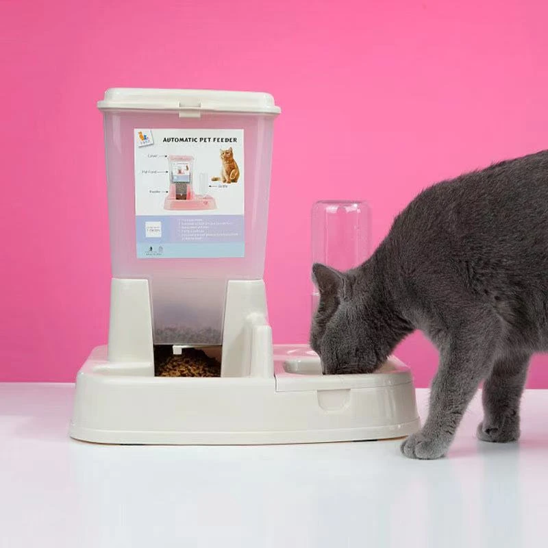 Pet Self-dispensing Gravity Automatic Waterer Dog Bowl Cat Pot Water Feeding