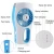 Import Plastic Material and Emergency Fan Type ac dc electric gifts fan with misting spray from China