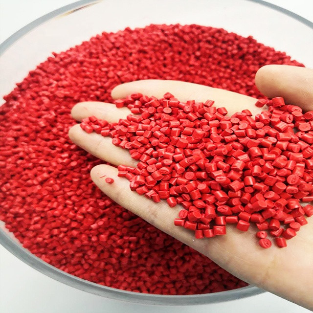 Buy Plastic Pellets For Injection Molding Red Masterbatch from ...
