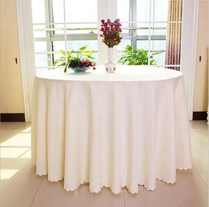 plastic round table cloth, cloth table skirt