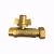 Import Plated Nickel Brass Lockable Ball Valve with Extension Pipe from China