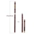 Import Pluggable Bitter Bamboo Flute Dizi Traditional Handmade Chinese Musical Woodwind Instrument Key of C Study Level Professional Pe from China