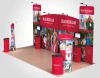 pop up display with printing for advertising.
