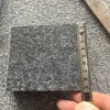 Popular black basalt granite paving stone granite cobble stone flamed tile cubic stone patio tile