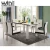 Import Popular Extendable Dining Table Wooden Length Adjustable Dining Room Furniture from China