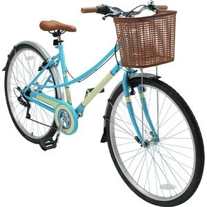 Popular in EU market fancy bike city bicycle with high quality basket