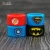 Import Popular in USA Captain America logo printed decorative and protection vape band, promotional cheap rubber band with high quality from China