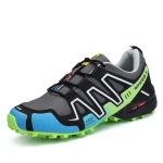 Popular Mens Hiking Boots Shoes Outdoor Low-top Hiking Shoes Field Training Breathable Mesh Casual Shoes