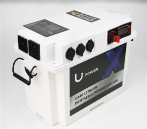 Portable 12V Auxiliary Marine Battery Box Management