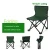 Import portable outdoor folding chair folding fishing chair with armrest from China
