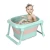 Portable plastic baby foldable bathtub/ good quality infant bath tub with seat