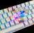 Portable RGB Gaming Office MK14 Mechanical Keyboard USB 68 Non-detachable Keys Backlit Anti-ghosting Keyboard for PC Laptop