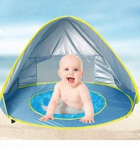 Portable Shade Pool UV Protection beach pop up tent baby Sun Shelter for Infant