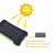 Import Portable Waterproof Solar power bank 6000mah Dual USB External Battery from China