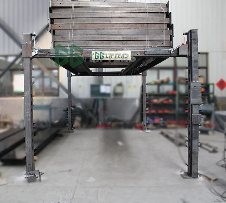 Post Car  Parking Lift for Suv with 4 Column Mechanical Parking Equipment