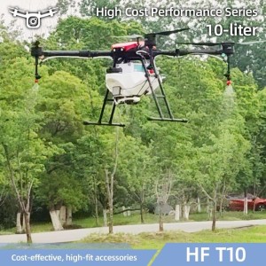 Powerful Foldable Drone Sprayer 10L Agricultural Uav 4-Axis Agri Agro Crop Equipment for Purpose Spraying 10kg Payload Farm Agriculture Remote Camera Drone