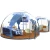Import Prefab garden dome polycarbonate transparent  room greenhouse modern family bubble house from China