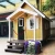 Import Prefab small movable house india play house tiny wood home garden outdoor kids playhouse wooden from China