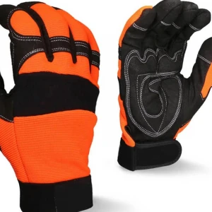 premium quality work gloves, utility mechanic working gloves touch screen, flexible breathable yard work gloves