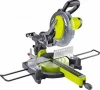 Prescott 1800W Sliding System SLIDING MITER SAW with laser Compact design with a patented 4-Steel Rail