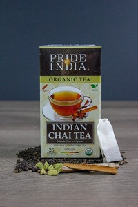 Pride Of India - Organic Indian Masala Spice Chai Tea- Bulk Pack (500 Tea Bags) - Blend of Assam Black Tea &amp; 5 Vegan Mulling