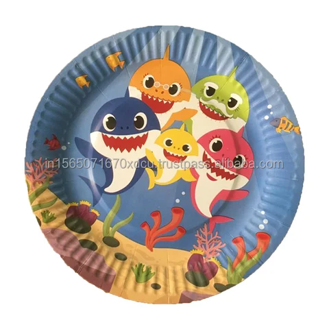 Printed Paper Plates 7 Inches Party Supplies Printed  Plates and Coated Paper Plates  Made in India