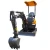 Import Professional best brand SN16 1.6 ton hydraulic excavator price from China