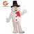 Import Professional Custom  Snowman Mascot Costume Animal Cartoon Mascots Costumes For Promotion Adult from China