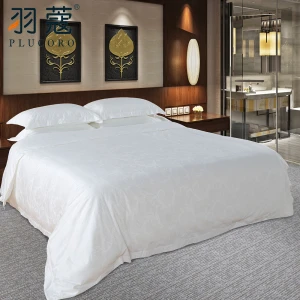 Professional Hotel Collection Linen Egyptian Cotton Bedding 100% Cotton Bed Sheet