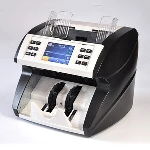 professional mixed denomination multi currency value money counter banknote counter machine bill value counter of euro usd