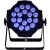 Import Professional Stage Light 18W RGB Cheap LED Flat Par dj disco small party lights from China
