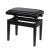 Professional wooden music stool black adjustable piano bench for music instrument
