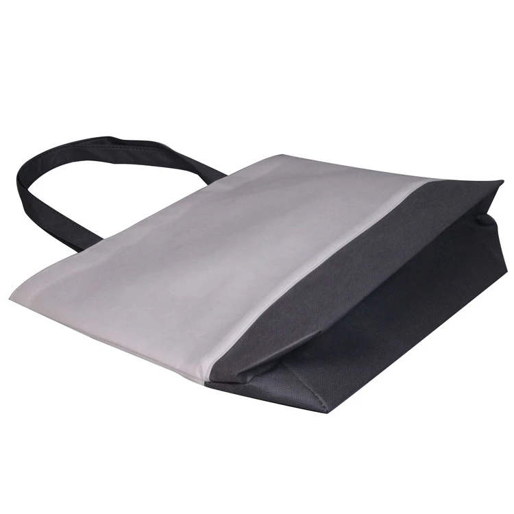 Promotion Factory Custom Logo Reusable PP Non Woven Fabric Tote Shopping Bag
