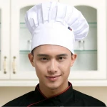 Promotion wholesale polyester cotton uniform chef hat kitchen restaurant chef hat