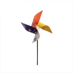 Promotional Custom Design Printed 4 blade Plastic Windmill Toy