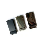 Promotional Custom Printed Logo Flat Metal Stainless Steel Paper Money Clip