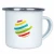 Import promotional gifts FDA approved logo custom camping enamel tin mug wholesale from China