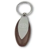 Promotional key chain wholesale Leather keychain custom car logo keyrings