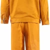 Protective Clothing Coverall Standardized Yellow Safety Workwear